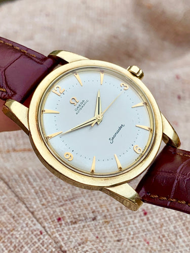 1952 Oversized beefy lugs Omega Seamaster bumper