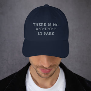 No r-s-p-c-t baseball cap