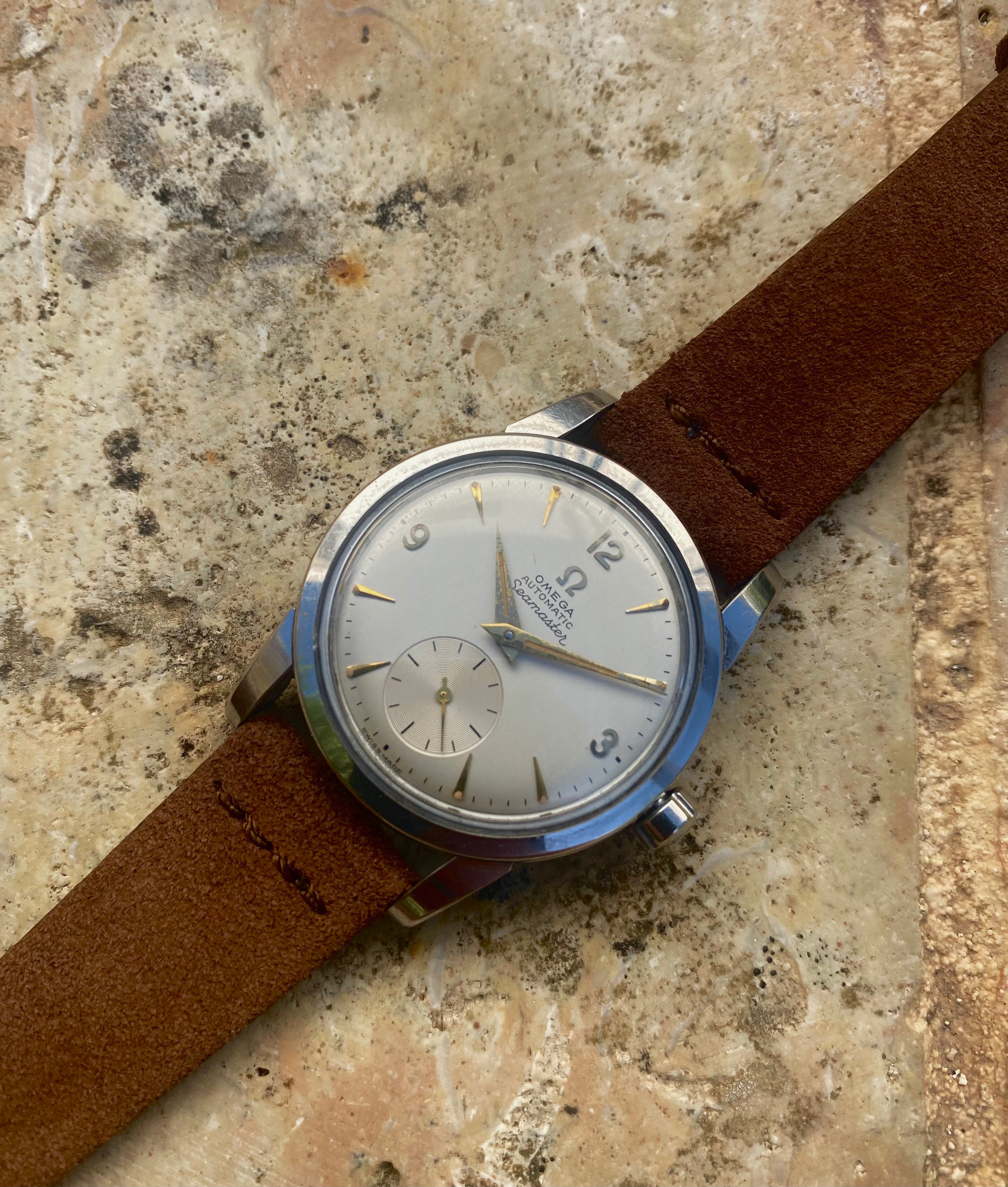 1954 Omega Seamaster ”beefy lugs” *SERVICED* – WOFS Watches