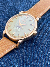 Load image into Gallery viewer, 1956 RARE Omega Seamaster XVI OT2850 in solid gold &quot;pre-commercial&quot;