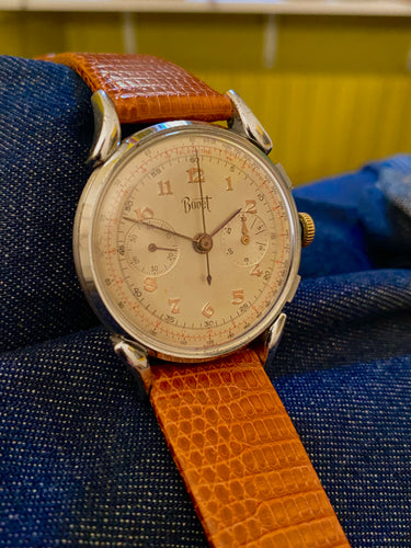 1940's Rare Bovet chronograph with 