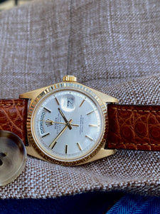 1973 Rolex day date 18k gold. Ref: 1803