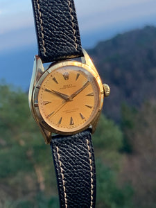 1952 RARE Rolex Chronometer, ref. 6085 in a solid gold 18k case *SERVICED*