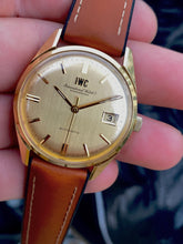 Load image into Gallery viewer, 1973 IWC Automatic in a 18k solid gold case