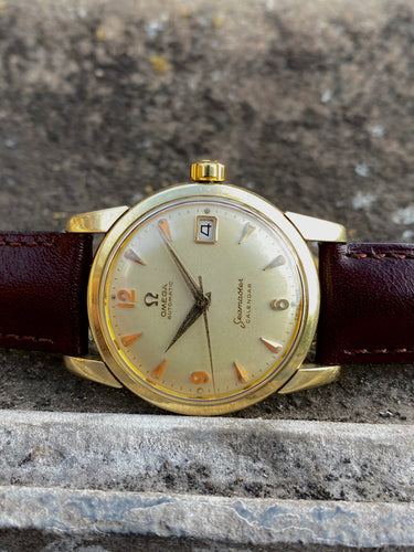 1958 Beefy lugs Omega Automatic Seamaster Calendar. *SERVICED*