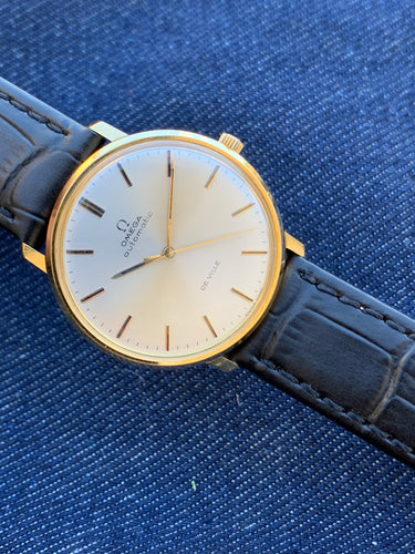 1966 Omega automatic DeVille in solid 18ct gold and original box
