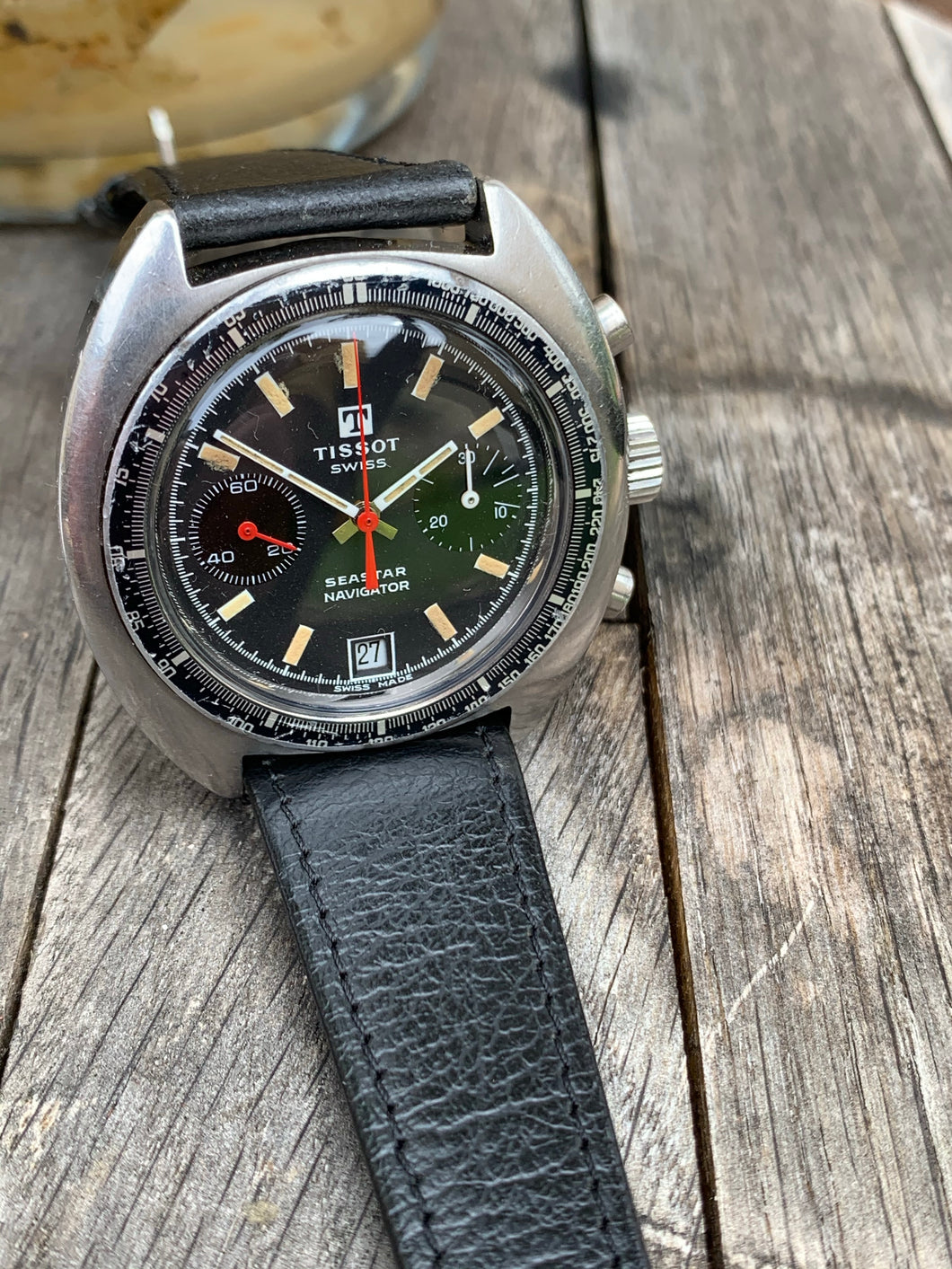1974 Tissot Navigator with original strap and buckle
