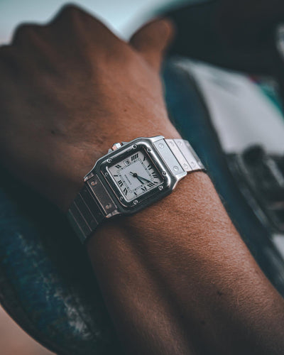1990's Cartier Santos 29mm x 29mm