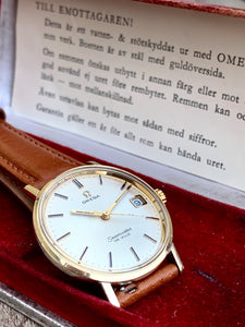 1966 Omega Seamaster Deville with box and instruction paper