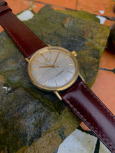 Load image into Gallery viewer, 1959 Rare Omega Seamaster with linen dial and crosshair *SERVICED*