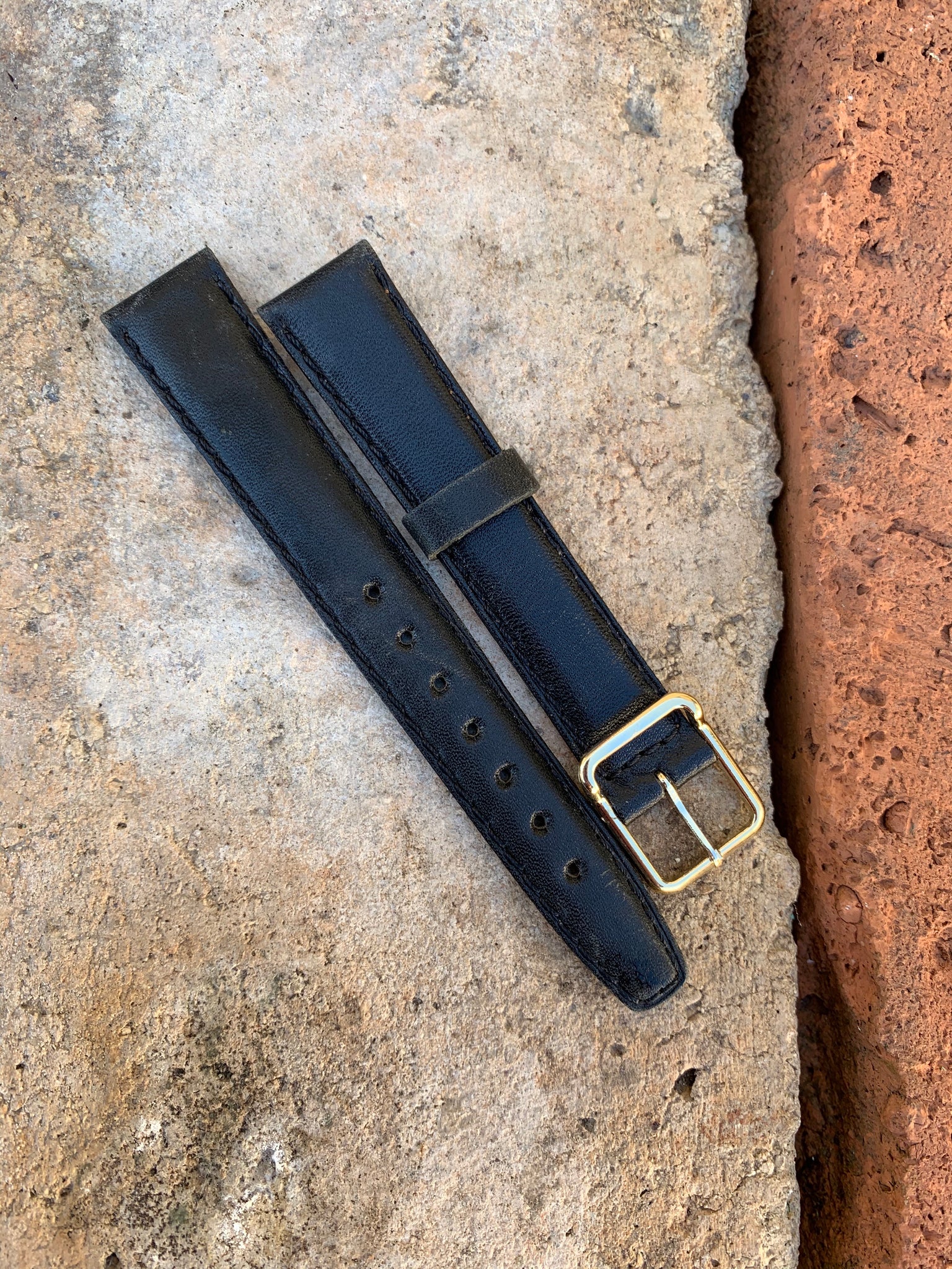 16/14mm ZRC- Zuccolo Rochet Cie Black Calf โ WOFS Watches