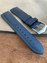 Load image into Gallery viewer, 22mm/20mm HIRSCH &quot;James&quot; Italian Calfskin &amp; Natural Rubber