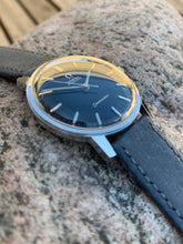 Load image into Gallery viewer, 1966 Omega automatic Seamaster gilt black dial