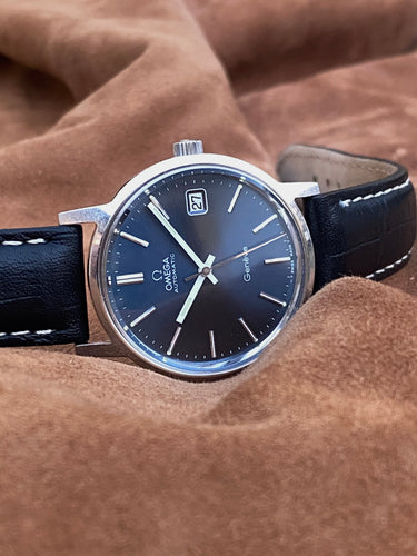1974 Omega Genève with lovely blue dial *SERVICED*