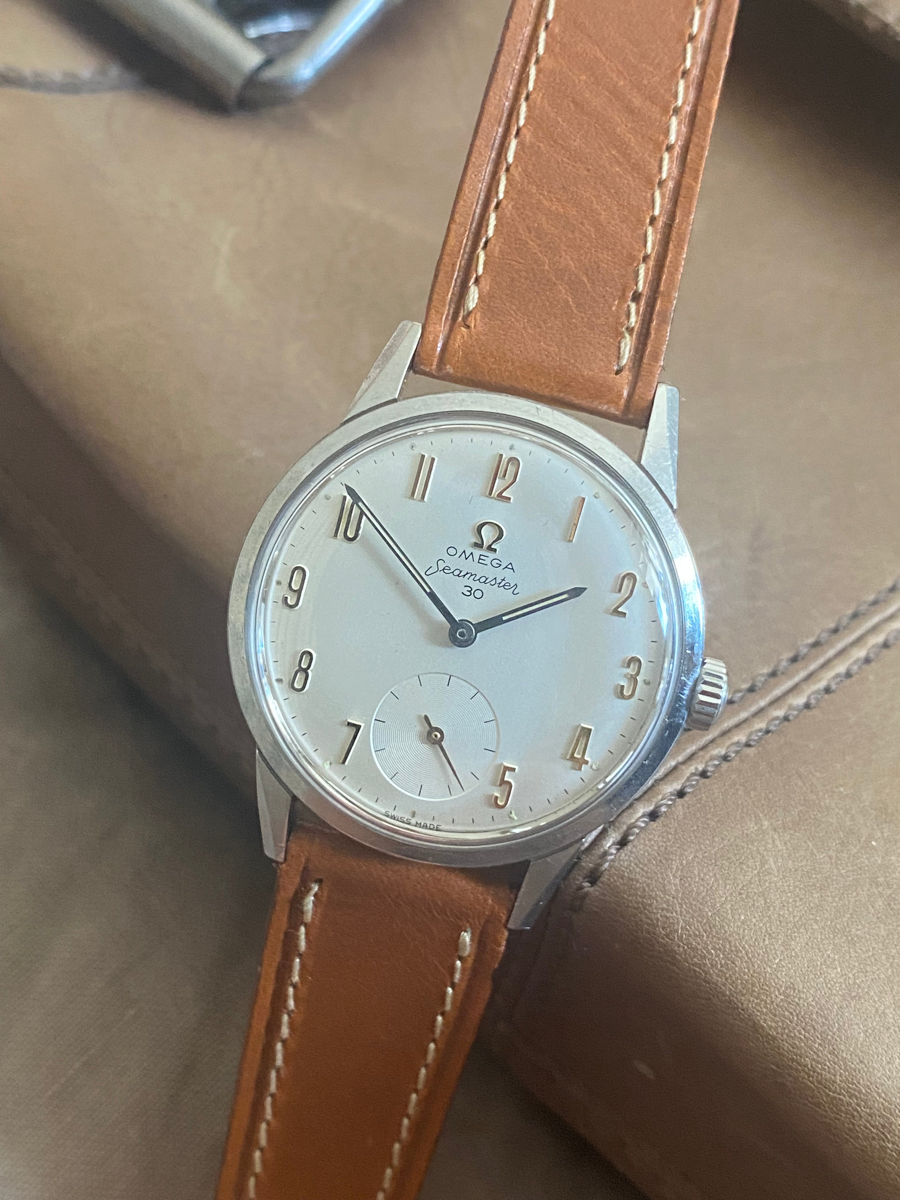 Omega seamaster 30 clearance sub second