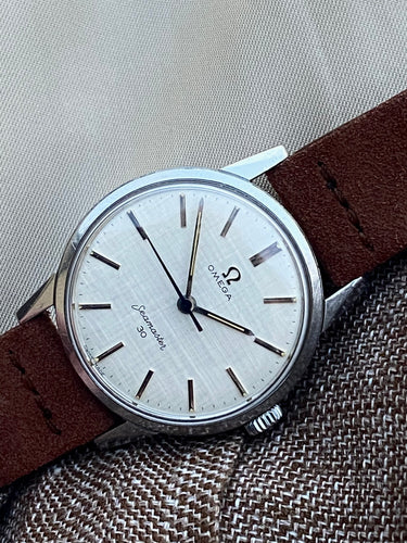1962 Omega Seamaster 30 ”linen dial” SERVICED