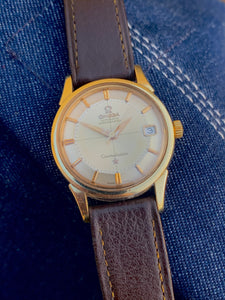 1961 Omega Constellation Pie-Pan with original dial, buckle and strap
