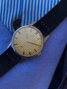 1962 RARE Omega "waffle" dial 121.00. Recently serviced