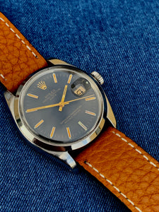 1973 Amazing Rolex Date with black/grey dial - the perfect vintagerolex