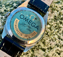 Load image into Gallery viewer, 1956 Rare Omega CK 2900 with original Omega sticker and unpolished case