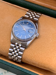 1986 Rolex Datejust 16014 with box and cert