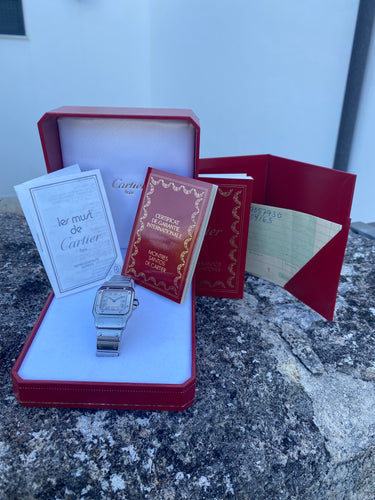 1992 Cartier Santos Galbée FULL SET
