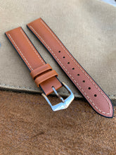 Load image into Gallery viewer, 18mm/16mm HIRSCH &quot;James&quot; Italian Calfskin &amp; Natural Rubber