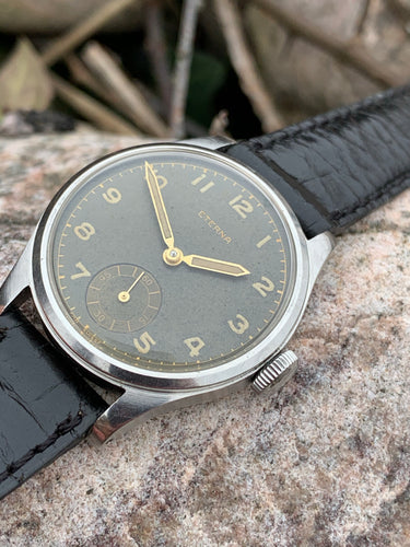 1940's ETERNA black, original dial