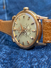 Load image into Gallery viewer, 1956 RARE Omega Seamaster XVI OT2850 in solid gold &quot;pre-commercial&quot;