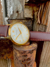 Load image into Gallery viewer, 1966 Movado in 18k gold case, box, papers in flawless condition