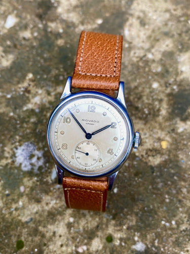 1940's Movado Sport with F.Borgel case (Calatrava) and cal. 150 MN