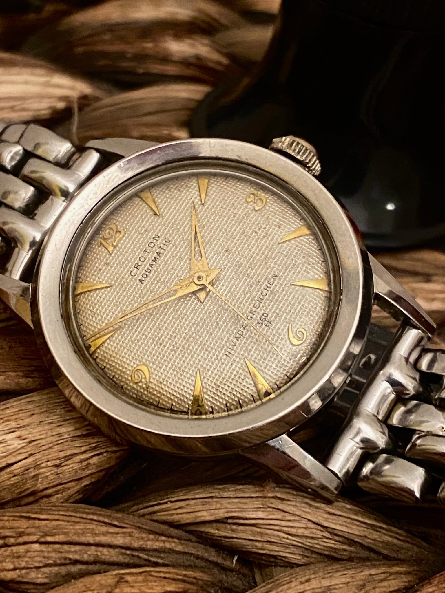 Croton aquamatic watch vintage online