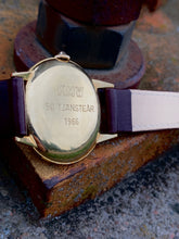 Load image into Gallery viewer, 1966 Movado in 18k gold case, box, papers in flawless condition