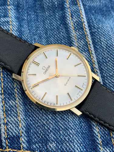 1970 Omega Genéve in a solid 14k gold case