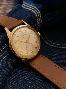 1953 Amazing Longines "Automatic" with two tone dial. *SERVICED*