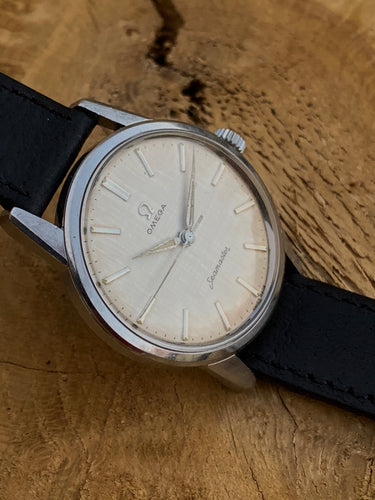 1961 Rare Omega linen dial, cal. 285, ref: 14390