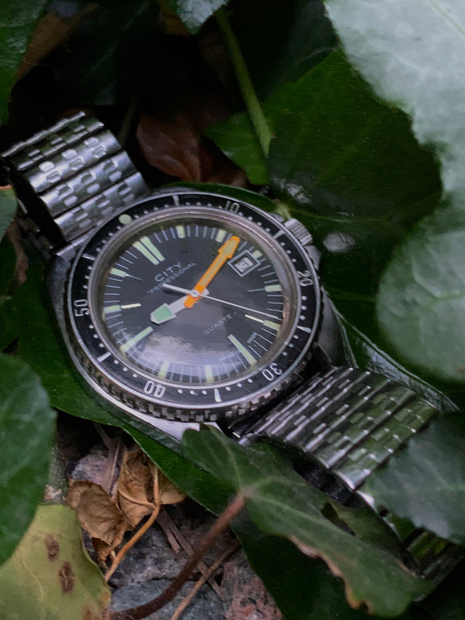 1970/80's City Professional Diver quartz – WOFS Watches