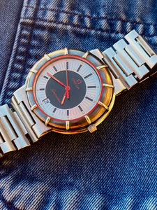 1984 Omega dynamic "Spider" with both strap and bracelet