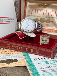 1960's NOS Longines-Wittnauer"All Proof" full set. Amazing piece of history