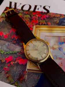 1961 Omega Constellation Pie-Pan with original dial, buckle and strap