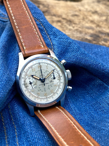 1940’s Perfecta ”Clamshell” Chrono in amazing condition