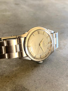 1960 early Omega  ”Pie-Pan” with a lovely grey dial *SERVICED*