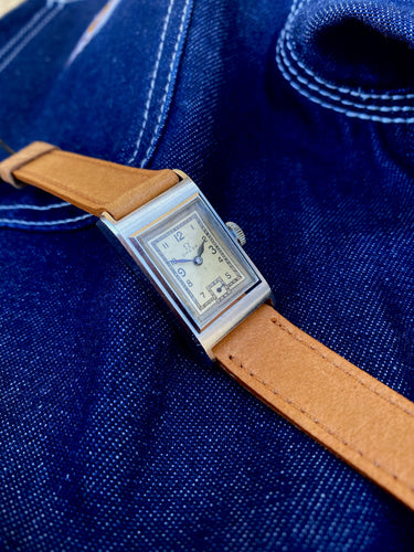 1934 Rare Omega ”Tank” *SERVICED*, 72h powerreserv
