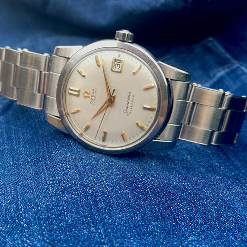 1959 Amazing Omega Automatic Seamaster Calendar, unpolished. *SERVICED*