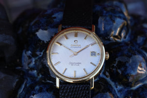 1964 Omega Automatic Seamaster Deville with linen dial