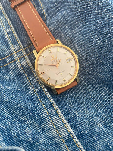 18 mm Brown leather strap