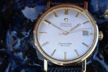 Load image into Gallery viewer, 1964 Omega Automatic Seamaster Deville with linen dial